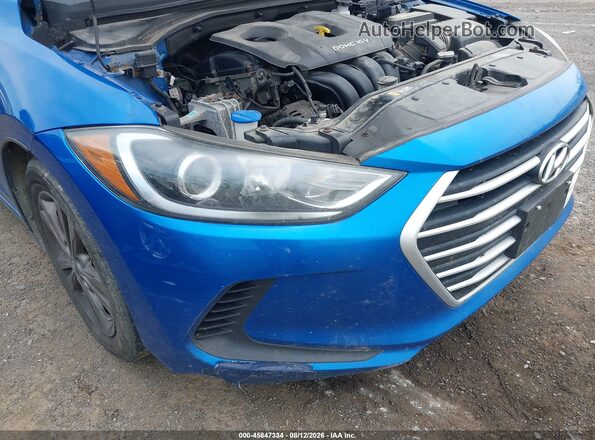 5NPD84LF8HH130849 2017 HYUNDAI ELANTRA Blue Вид спереду