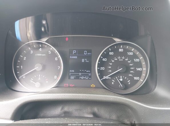5NPD84LF8HH130849 2017 HYUNDAI ELANTRA Blue Вид задніх сидінь