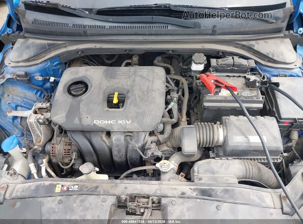 5NPD84LF8HH130849 2017 HYUNDAI ELANTRA Blue Вид ззаду