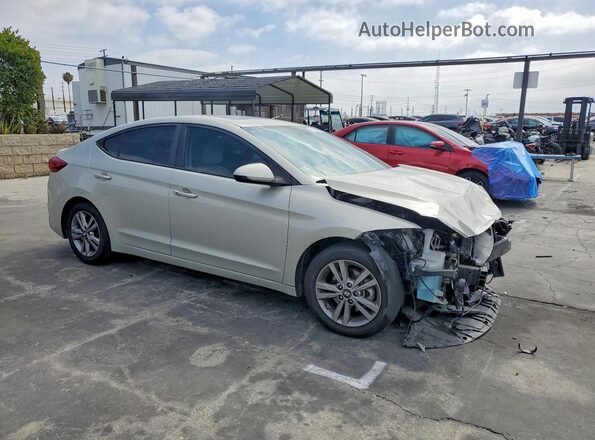 5NPD84LF8HH137574 2017 HYUNDAI ELANTRA Beige წინა მარჯვენა