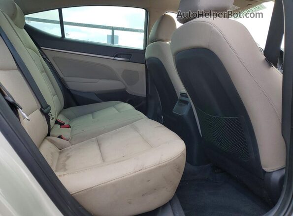 5NPD84LF8HH137574 2017 HYUNDAI ELANTRA Beige უკანა სავარძლების ხედი