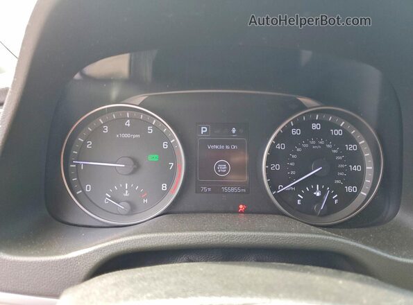 5NPD84LF8HH137574 2017 HYUNDAI ELANTRA Beige ხელსაწყოთა პანელის ხედი
