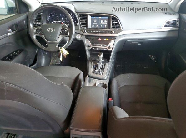 5NPD84LF8HH183504 2017 HYUNDAI ELANTRA White Առջևի վահանակի տեսք