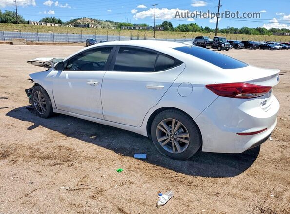 5NPD84LF8HH188900 2017 HYUNDAI ELANTRA White Հետևի ձախ