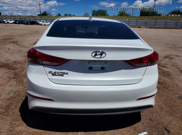 5NPD84LF8HH188900 2017 HYUNDAI ELANTRA White Հետևի տեսք