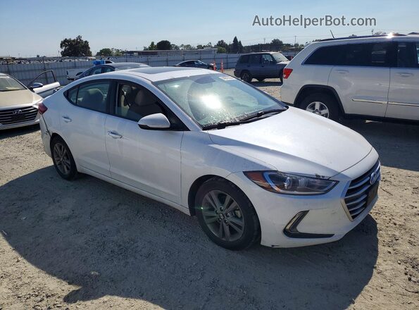 5NPD84LF8HH212208 2017 HYUNDAI ELANTRA White წინა მარჯვენა
