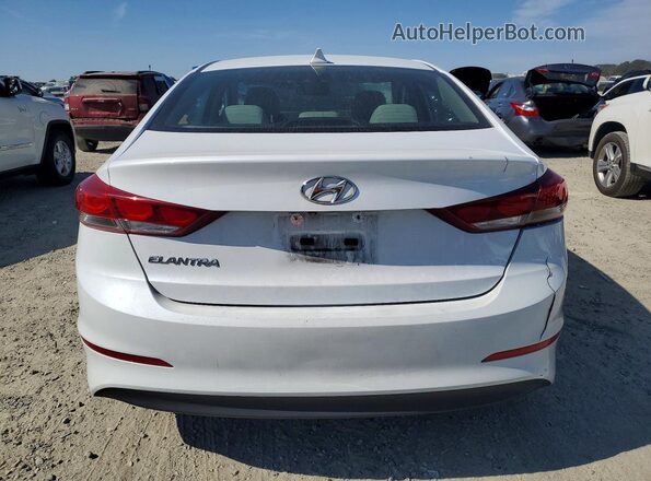 5NPD84LF8HH212208 2017 HYUNDAI ELANTRA White უკანა ხედი