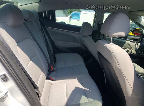 5NPD84LF8JH245473 2018 HYUNDAI ELANTRA Silver უკანა სავარძლების ხედი