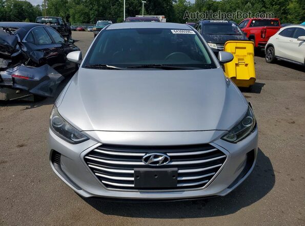 5NPD84LF8JH245473 2018 HYUNDAI ELANTRA Silver წინა ხედი