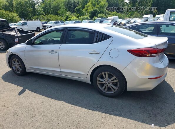 5NPD84LF8JH245473 2018 HYUNDAI ELANTRA Silver უკანა მარცხენა