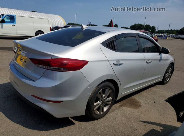 5NPD84LF8JH245473 2018 HYUNDAI ELANTRA Silver უკანა მარჯვენა