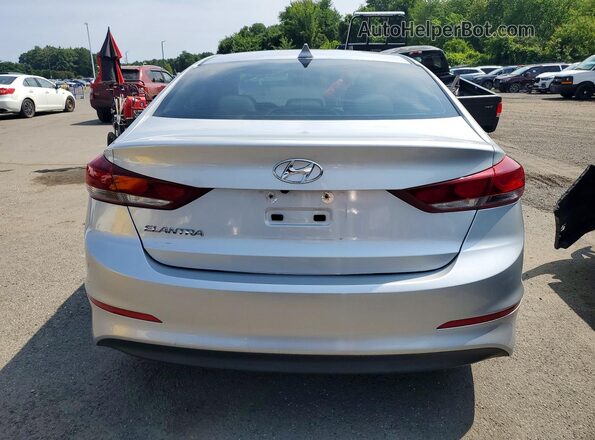 5NPD84LF8JH245473 2018 HYUNDAI ELANTRA Silver უკანა ხედი