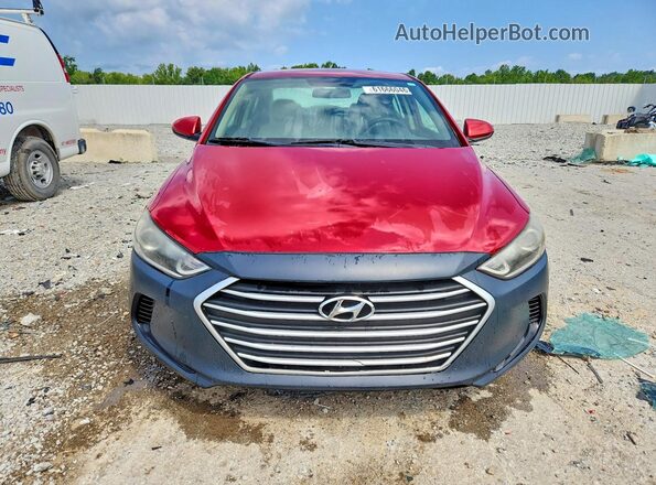 5NPD84LF8JH247479 2018 HYUNDAI ELANTRA Red წინა ხედი