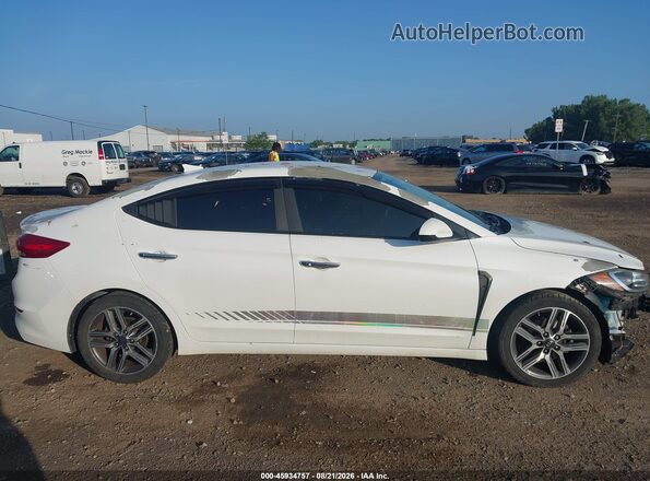 5NPD84LF8JH251516 2018 HYUNDAI ELANTRA Белый Панорамный вид салона 360°