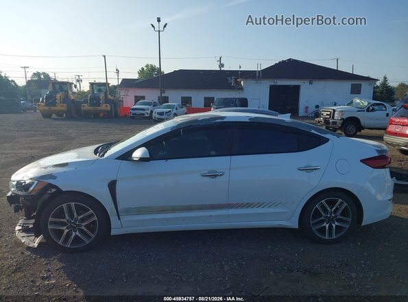 5NPD84LF8JH251516 2018 HYUNDAI ELANTRA Белый 