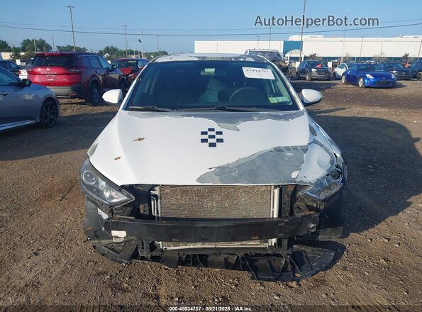 5NPD84LF8JH251516 2018 HYUNDAI ELANTRA Белый Вид задней части салона