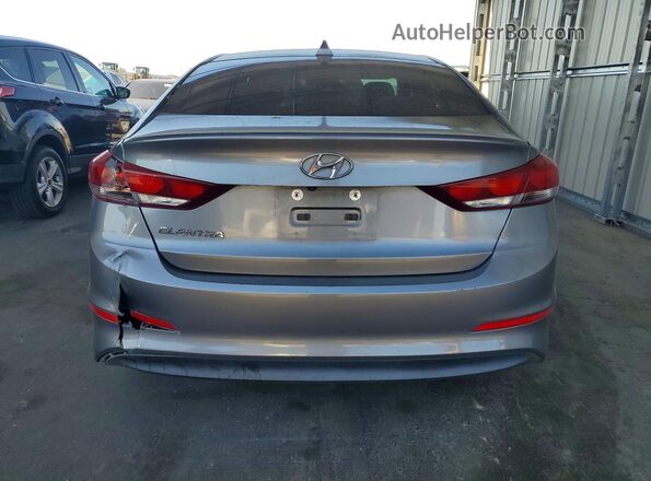 5NPD84LF8JH258904 2018 HYUNDAI ELANTRA Silver Vista trasera