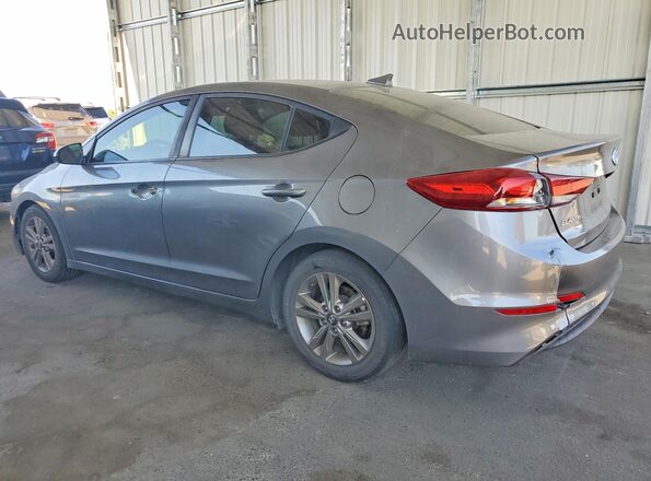 5NPD84LF8JH258904 2018 HYUNDAI ELANTRA Silver Trasero izquierdo
