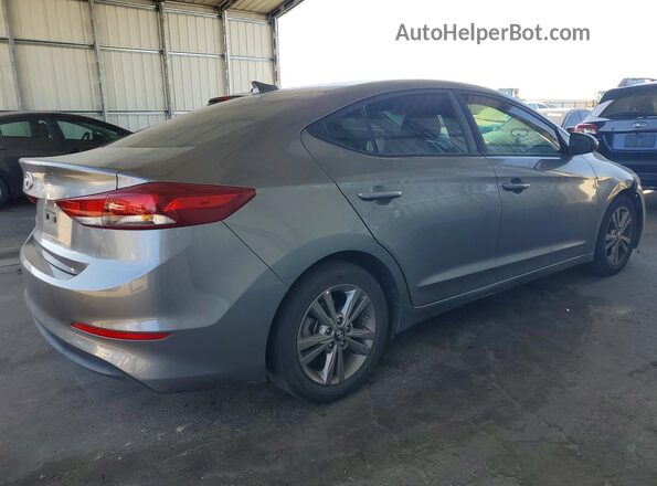 5NPD84LF8JH258904 2018 HYUNDAI ELANTRA Silver Trasero derecho