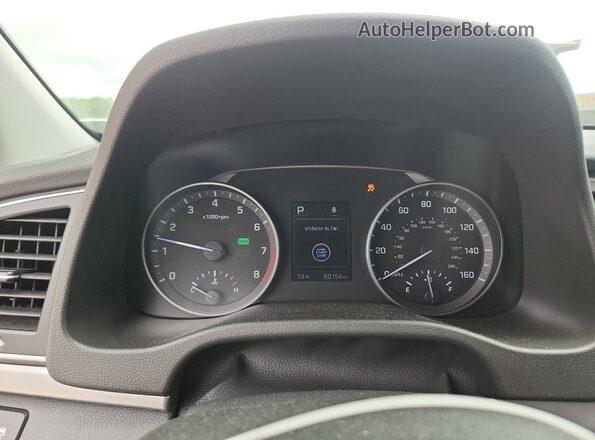 5NPD84LF8JH267134 2018 HYUNDAI ELANTRA Silver Widok zestawu wskaźników
