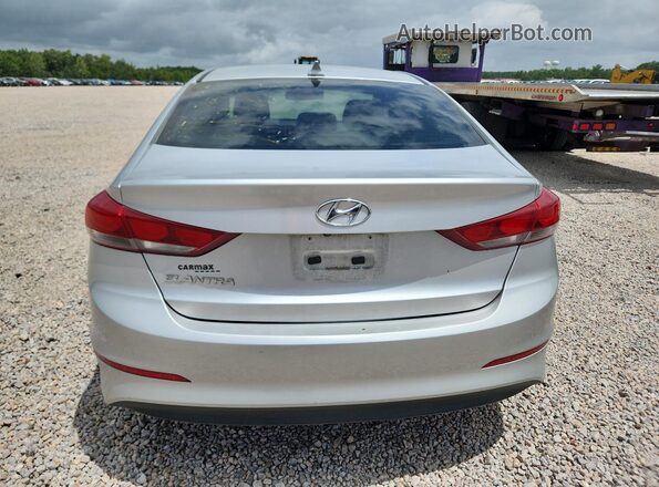 5NPD84LF8JH267134 2018 HYUNDAI ELANTRA Silver Widok z tyłu
