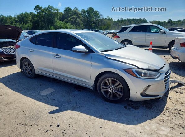 5NPD84LF8JH267263 2018 HYUNDAI ELANTRA Silver Vista frontal