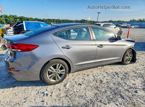 5NPD84LF8JH302576 2018 HYUNDAI ELANTRA Серый Задняя правая четверть