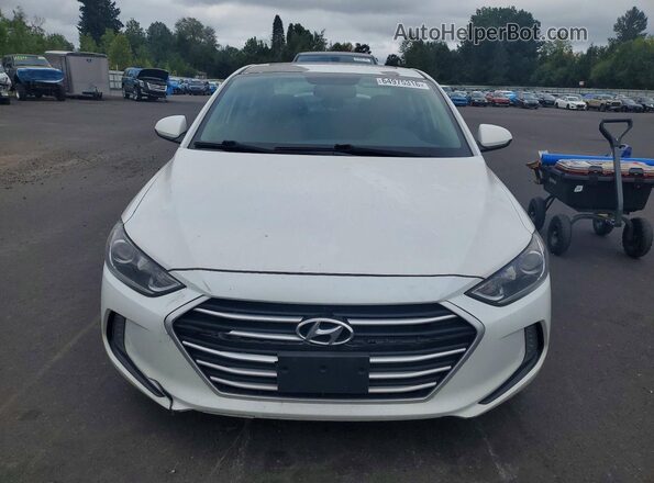 5NPD84LF8JH315098 2018 HYUNDAI ELANTRA Белый Вид спереди