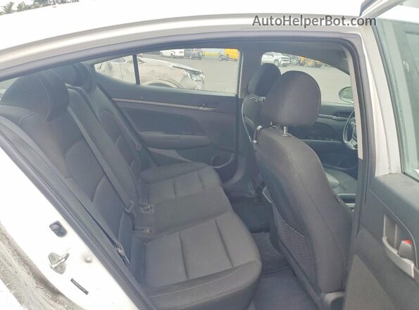 5NPD84LF8JH315098 2018 HYUNDAI ELANTRA Белый Вид задних сидений