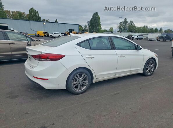 5NPD84LF8JH315098 2018 HYUNDAI ELANTRA Белый Задняя правая четверть