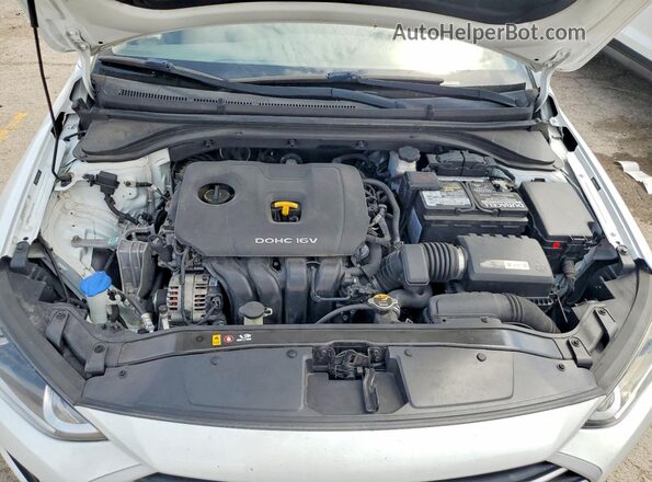 5NPD84LF8JH318843 2018 HYUNDAI ELANTRA White უკანა სალონის ხედი