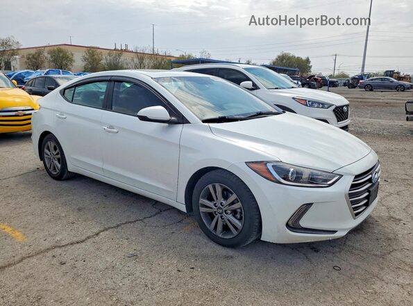 5NPD84LF8JH318843 2018 HYUNDAI ELANTRA White წინა მარჯვენა