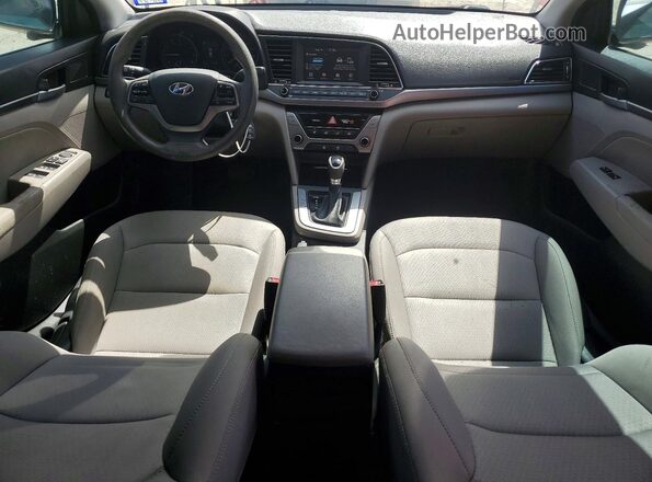 5NPD84LF8JH322472 2018 HYUNDAI ELANTRA Red წინა პანელის ხედი