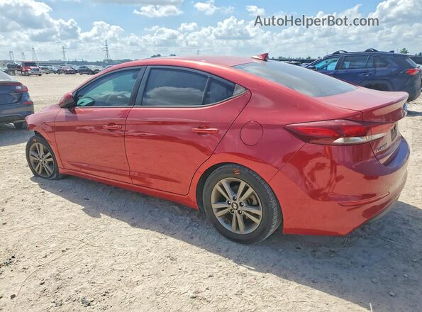 5NPD84LF8JH322472 2018 HYUNDAI ELANTRA Red უკანა მარცხენა
