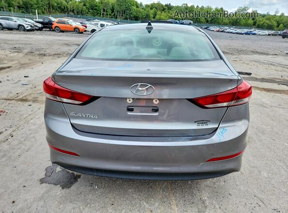 5NPD84LF8JH325209 2018 HYUNDAI ELANTRA Silver Вид ззаду