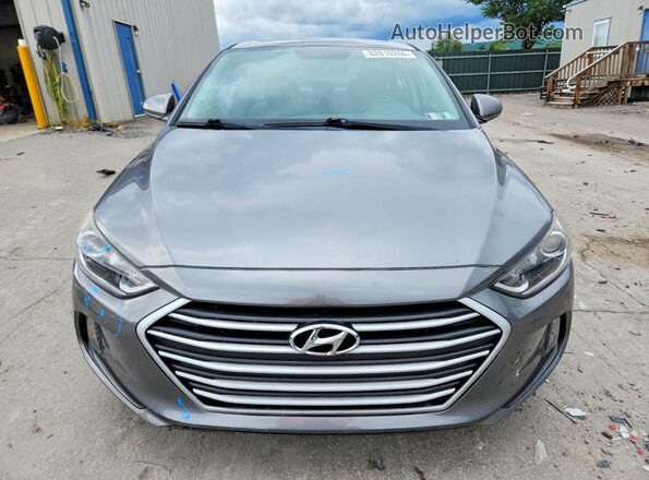 5NPD84LF8JH325209 2018 HYUNDAI ELANTRA Silver Вид спереду
