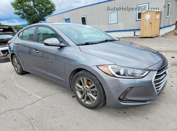 5NPD84LF8JH325209 2018 HYUNDAI ELANTRA Silver Передня права чверть