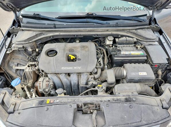 5NPD84LF8JH325209 2018 HYUNDAI ELANTRA Silver Вид задньої частини салону