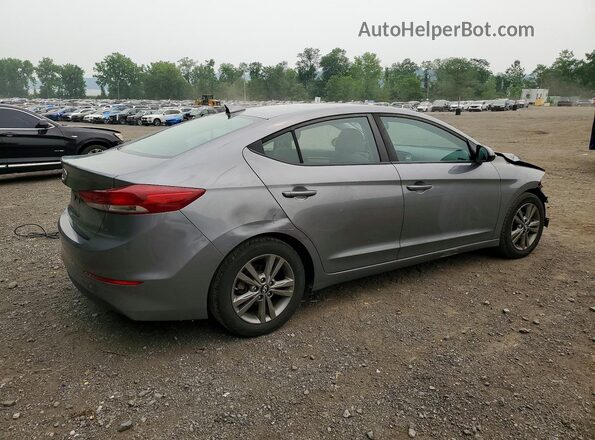5NPD84LF8JH326246 2018 HYUNDAI ELANTRA Gray Tył prawy