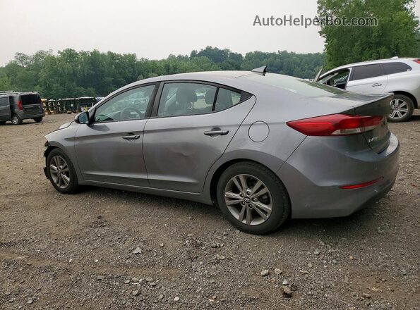 5NPD84LF8JH326246 2018 HYUNDAI ELANTRA Gray Tył lewy