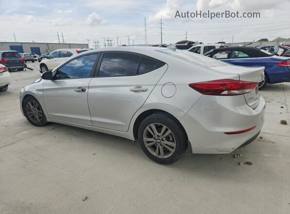 5NPD84LF8JH332936 2018 HYUNDAI ELANTRA Silver Rear left