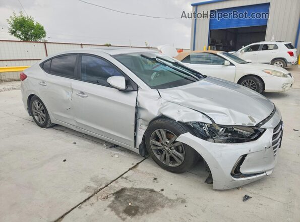 5NPD84LF8JH332936 2018 HYUNDAI ELANTRA Silver Front right