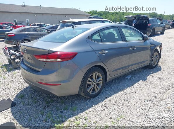 5NPD84LF8JH386768 2018 HYUNDAI ELANTRA Gray Tył prawy