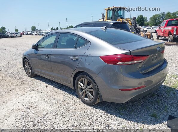 5NPD84LF8JH386768 2018 HYUNDAI ELANTRA Gray Tył lewy