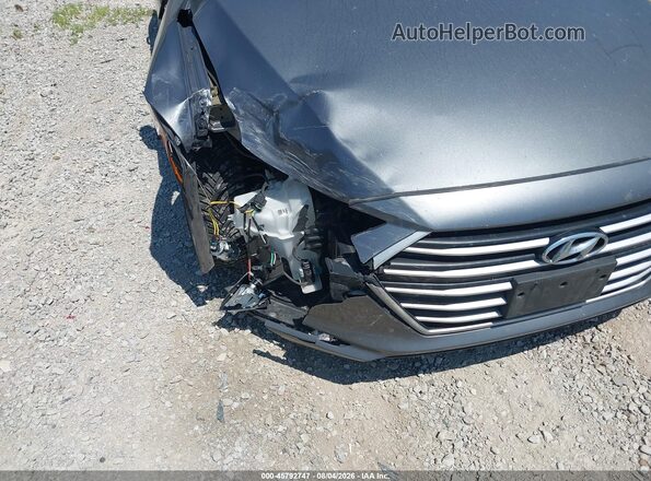 5NPD84LF8JH386768 2018 HYUNDAI ELANTRA Gray Widok z przodu