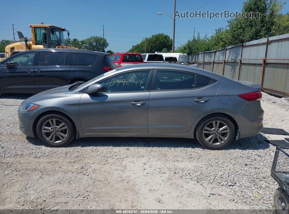5NPD84LF8JH386768 2018 HYUNDAI ELANTRA Gray Widok wnętrza 360 stopni