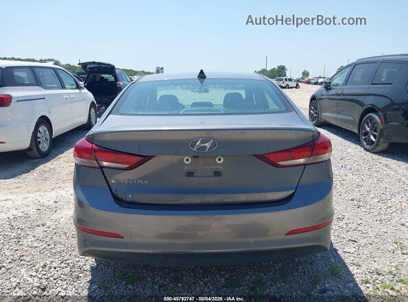 5NPD84LF8JH386768 2018 HYUNDAI ELANTRA Gray 
