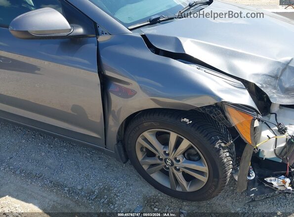 5NPD84LF8JH386768 2018 HYUNDAI ELANTRA Gray 