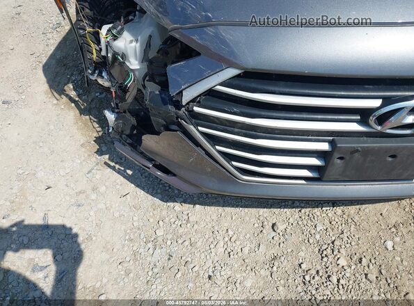5NPD84LF8JH386768 2018 HYUNDAI ELANTRA Gray 