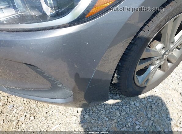 5NPD84LF8JH386768 2018 HYUNDAI ELANTRA Gray 